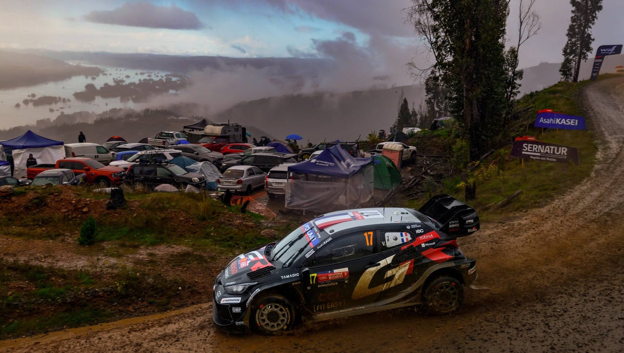 Sebastien Ogier marca el camino en el Rally de Chile