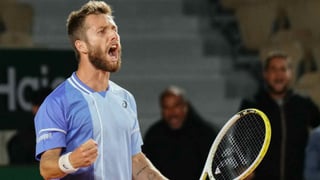 Primera decepción en Roland Garros