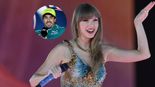 Taylor Swift pasa de Travis Kelce y manda un mensaje a Fernando Alonso