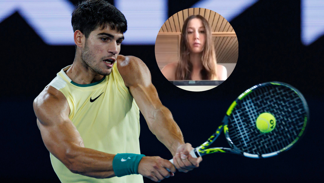 Una recogepelotas del Open de Australia desvela un percance con Alcaraz 