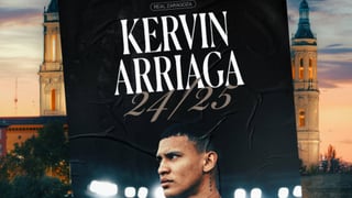 La llegada de Kervin al Zaragoza ya es oficial