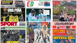 El nuevo portero del Sevilla, el futuro confirmado de Fernando Alonso, el Athletic y la Gabarra... así vienen las portadas