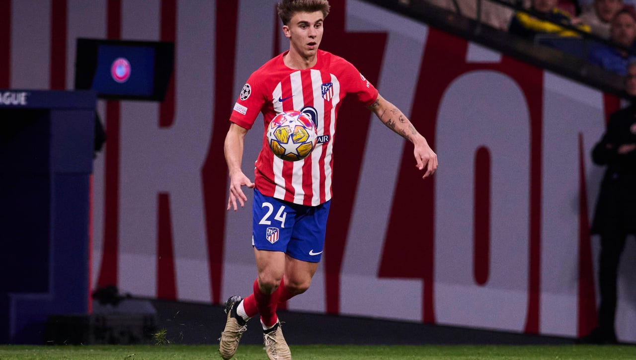 Pablo Barrios ante su gran oportunidad en el Atlético de Madrid