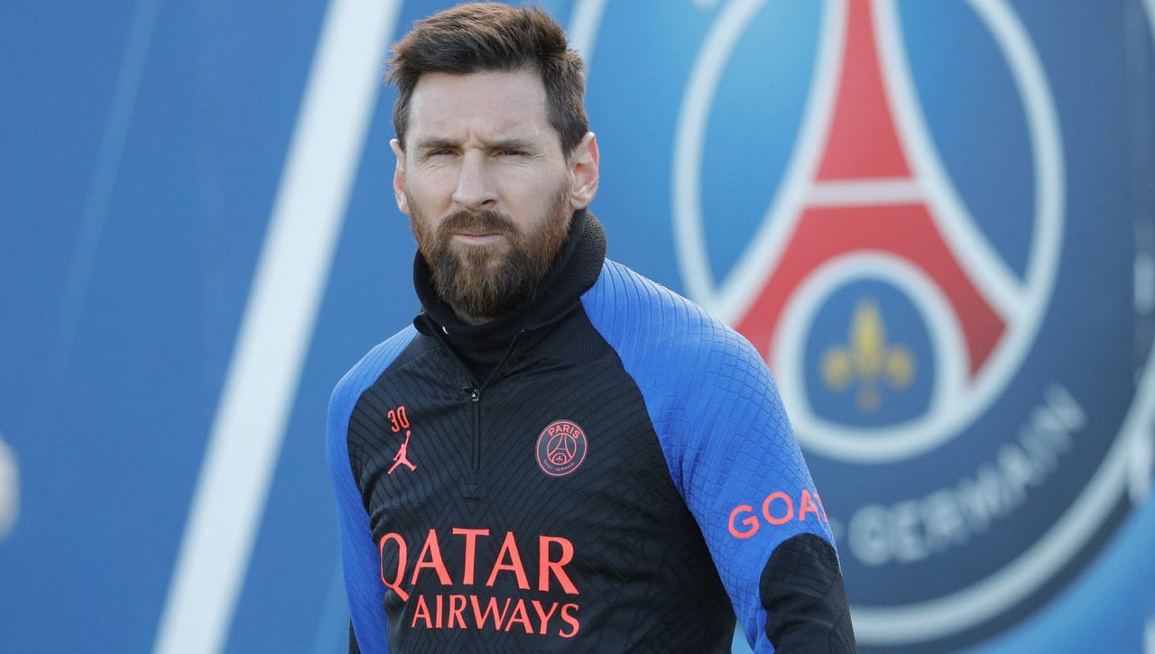 Messi, con un pie fuera del PSG