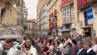 Imanol Alguacil en Carrera Oficial y las lágrimas de Antonio Banderas, protagonistas del Domingo de Ramos en Málaga