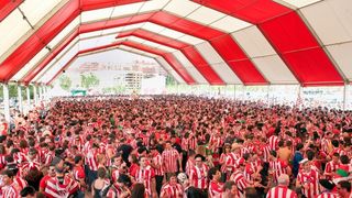 El Athletic desvela los horarios de su ‘fan zone’ en Sevilla 