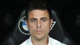 Alessio Lisci se queja del árbitro