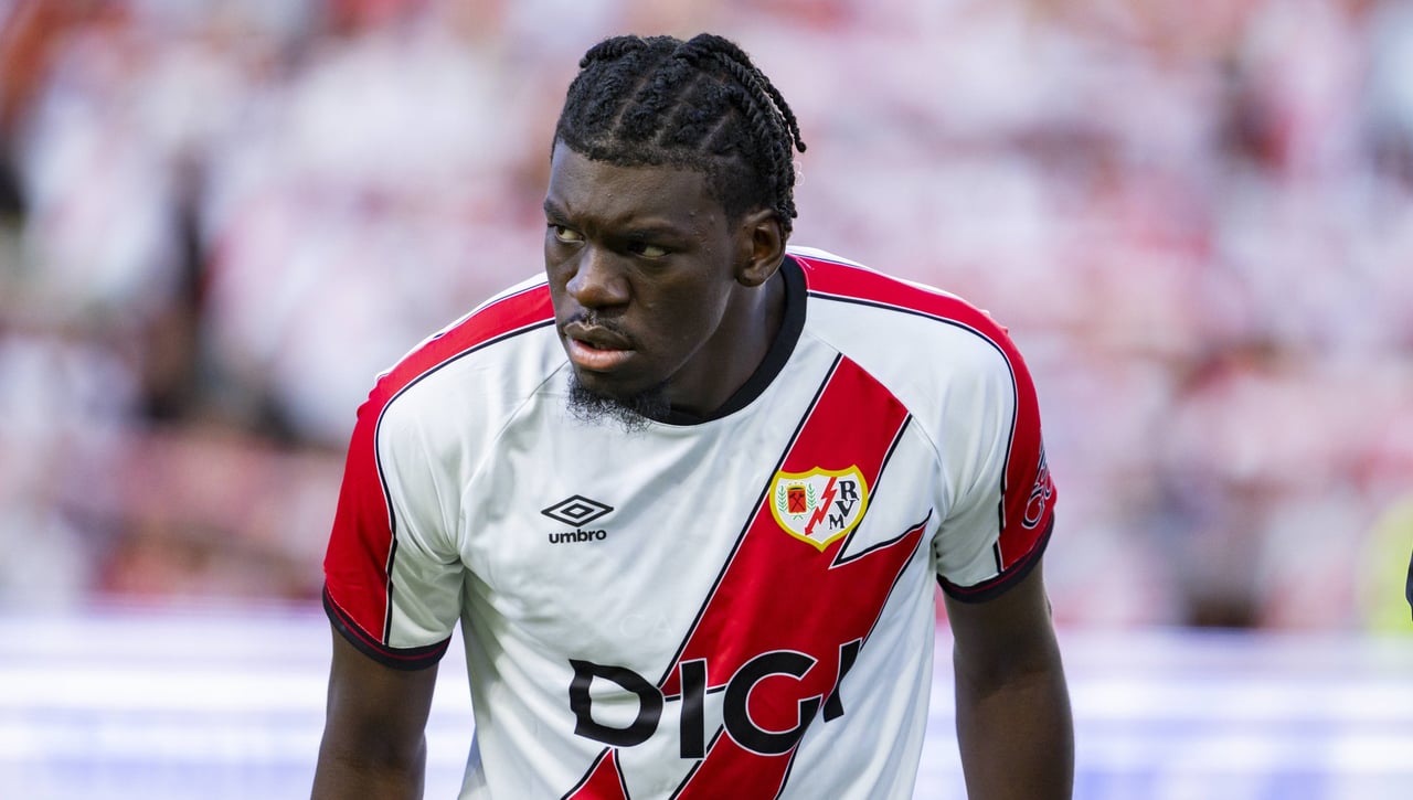 El Rayo Vallecano bloqueó a última hora la marcha de Nteka al Elche o al Getafe