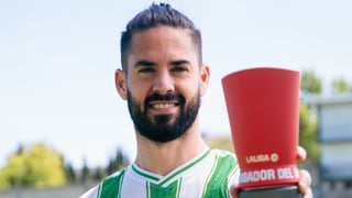 Galardón para Isco Alarcón con mensaje a Luis de la Fuente