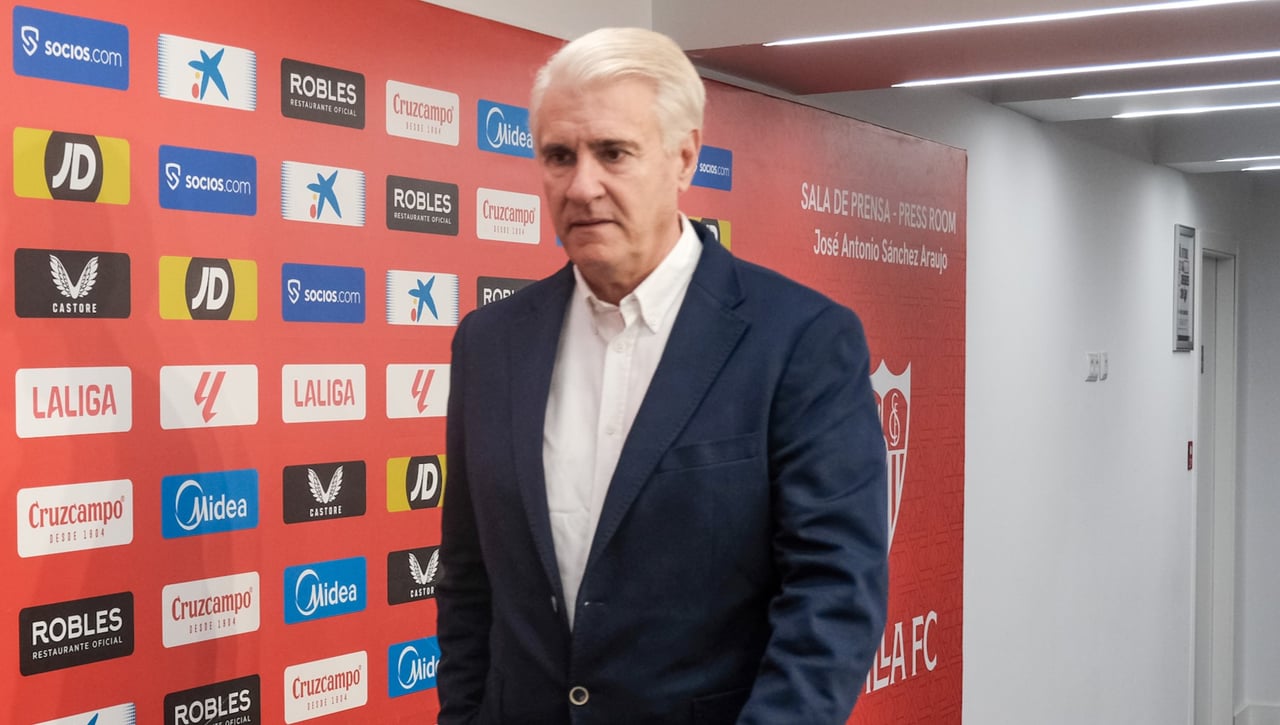 La primera tarea importante de Antonio Cordón en el Sevilla