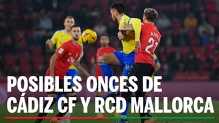 Alineaciones Cádiz - Mallorca: Alineación posible de Cádiz y Mallorca en el partido de hoy de LaLiga EA Sports