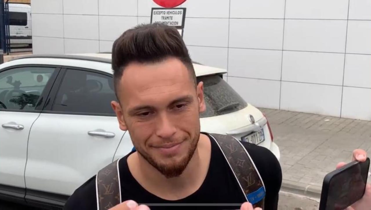 La despedida de Ocampos antes de viajar a Amsterdam: "Era la decisión correcta"