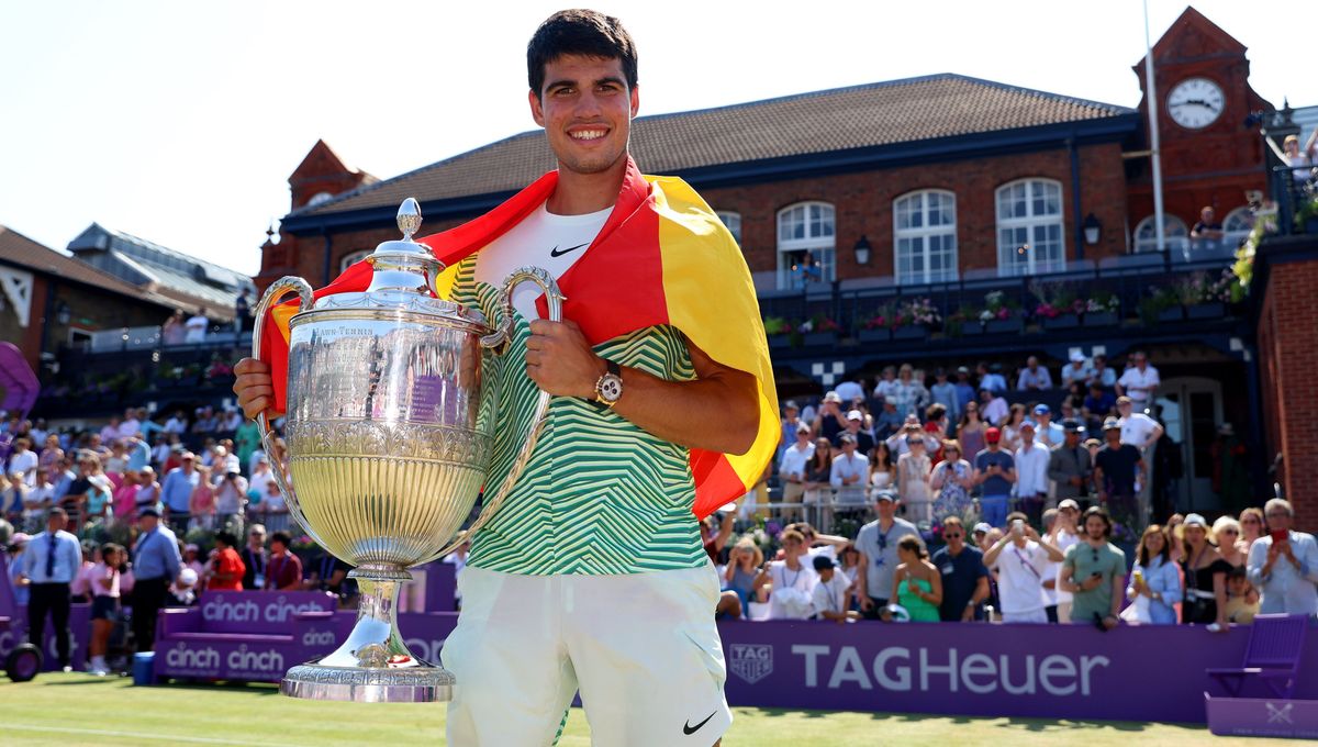 Carlos Alcaraz gana en Queen’s y ya visualiza Wimbledon