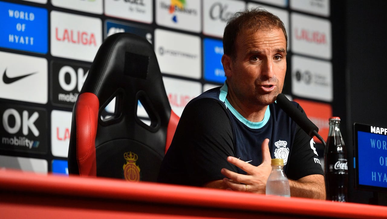 Arrasate lo deja claro en su vuelta a Pamplona