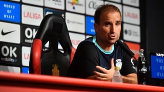 Arrasate lo deja claro en su vuelta a Pamplona