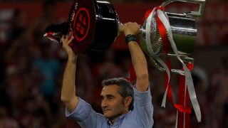 Valverde celebra la Copa con renovación, 'fichaje' de Nico Williams y acordándose del Sevilla