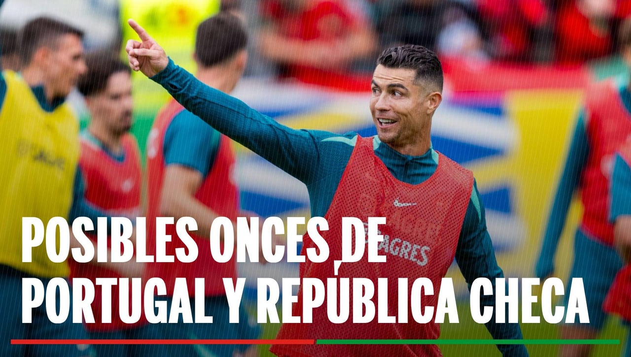 Portugal- República Checa: Alineación posible de Roberto Martínez y Ivan Hasek de la jornada 1 de la Eurocopa 2024