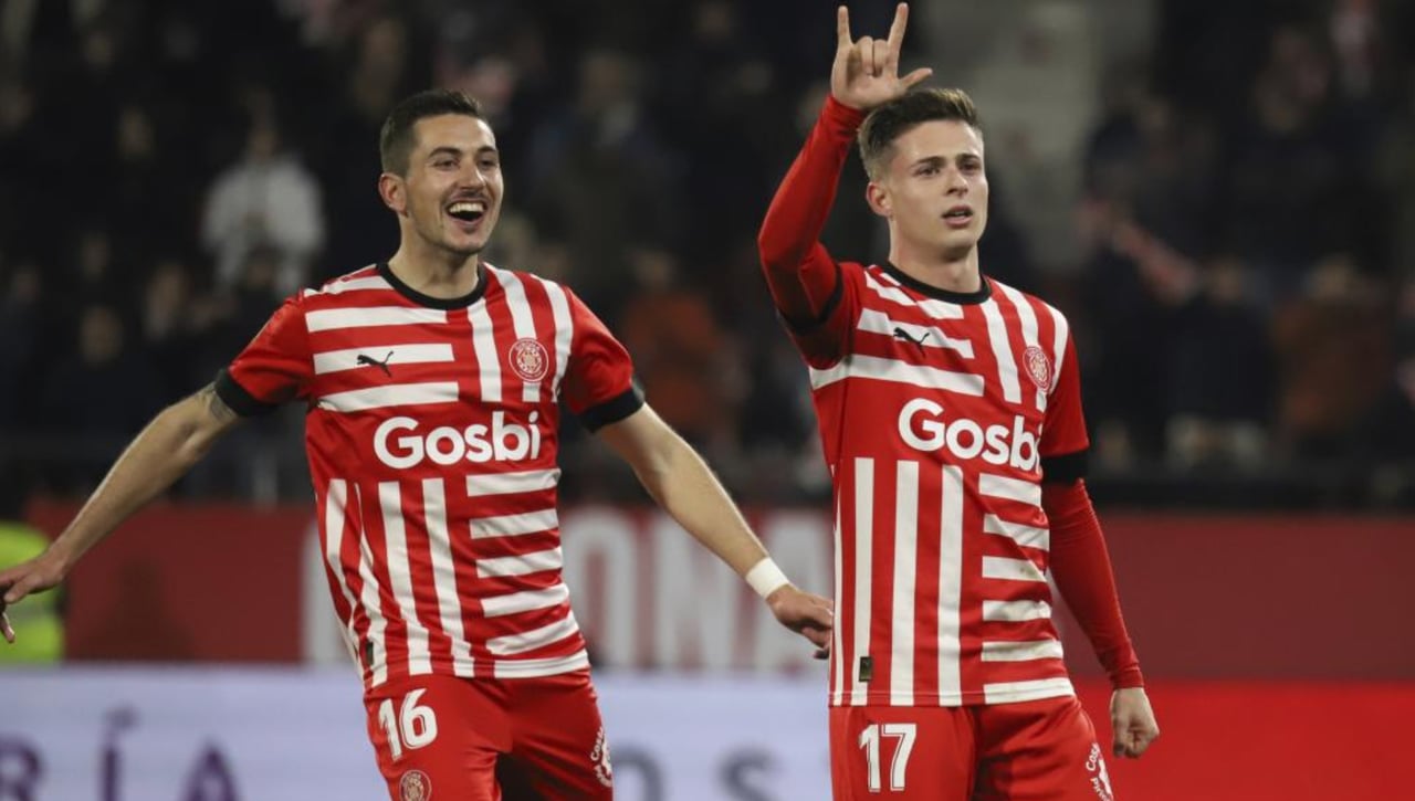 Girona 6-2 Almería: Vapuleo enfocado en el descenso