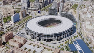 El Nou Mestalla acelera: la cubierta, a escena