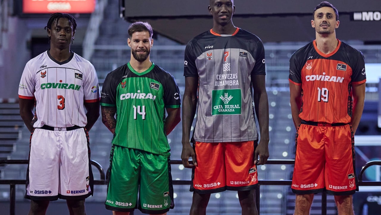 Conoce las nuevas equipaciones del Fundación CB Granada, sus dorsales y el secreto detrás de ellos