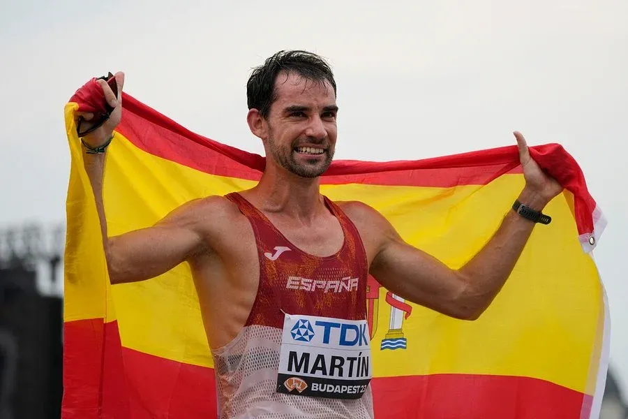 Álvaro Martín pasa a la historia de España en el Mundial de Atletismo 