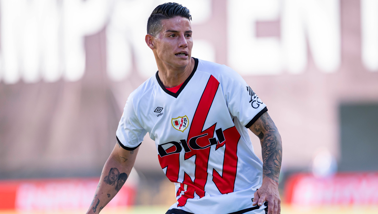 Dardo de James Rodríguez a Íñigo Pérez