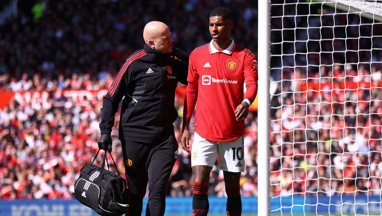 'Alarma Rashford' en el Manchester United, a cinco días de recibir al Sevilla