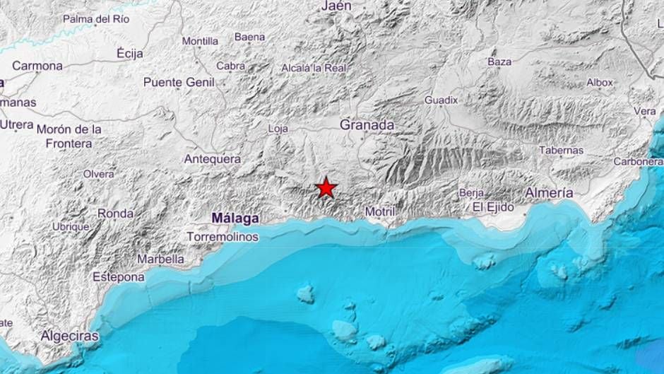 Se registra un terremoto que sacude Granada