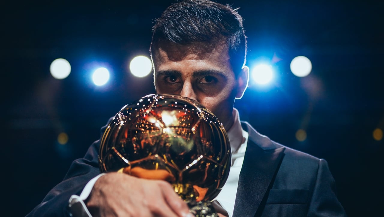 Rodri hace historia para España ganando el Balón de Oro