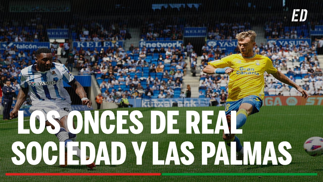 Alineaciones Real Sociedad - Las Palmas: Alineación posible de Real Sociedad y Las Palmas en el partido de LaLiga EA Sports