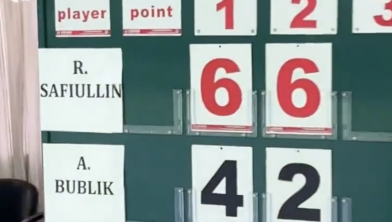 La lluvia trae la vergüenza al Masters de Shanghái