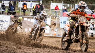 Carlos Campano, tercero del Nacional de MX1 tras una intensa carrera en Lugo