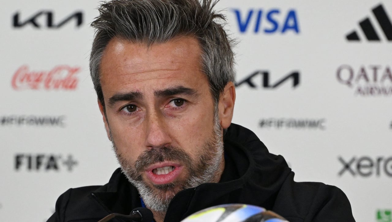 Jorge Vilda, exultante: "Es increíble como han crecido en la adversidad"