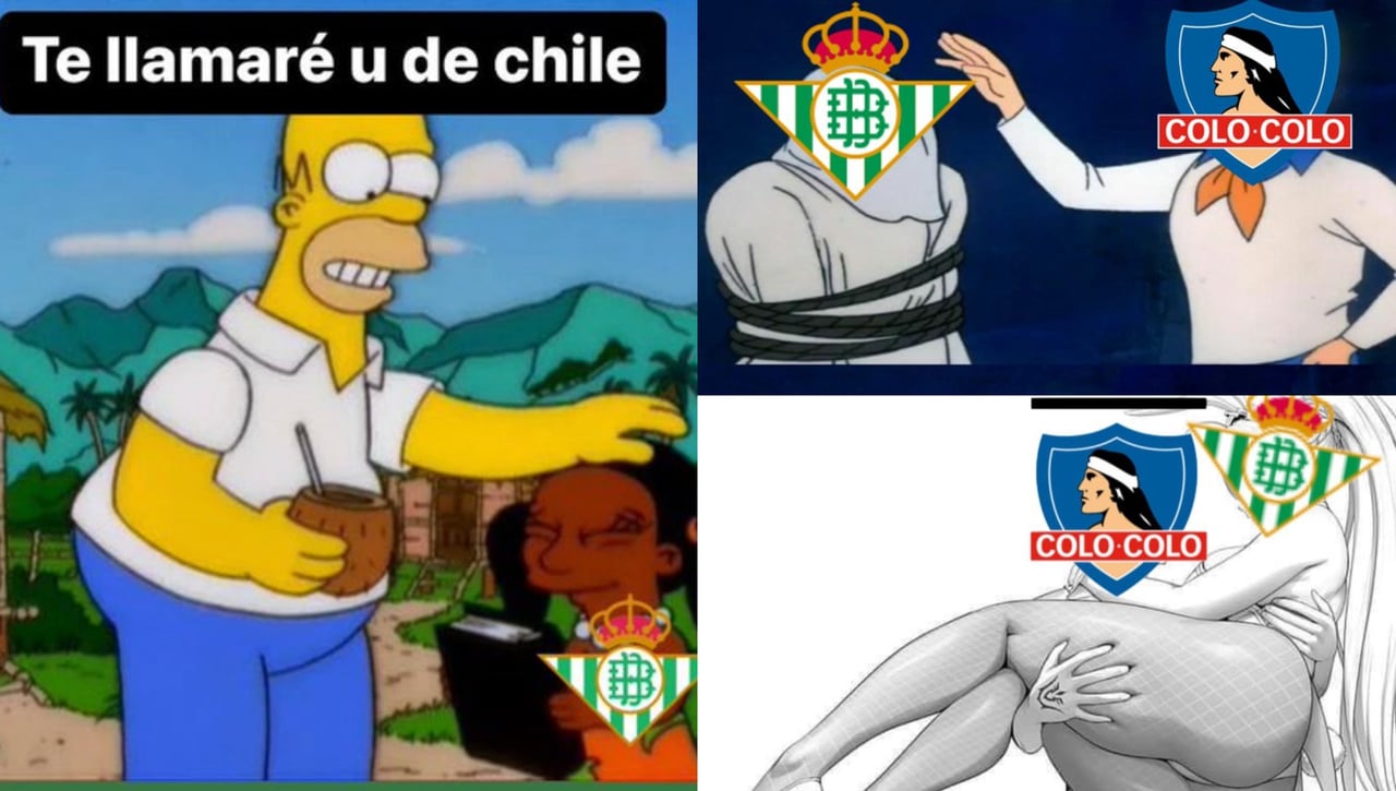 Los 'memes' con los que Colo Colo se mofa de su goleada al Betis