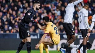 Mamardashvili le da una buena noticia al Valencia... y a Peter Lim