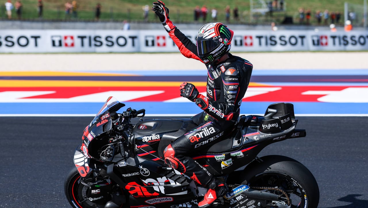 Marc Márquez cede el mando en Misano