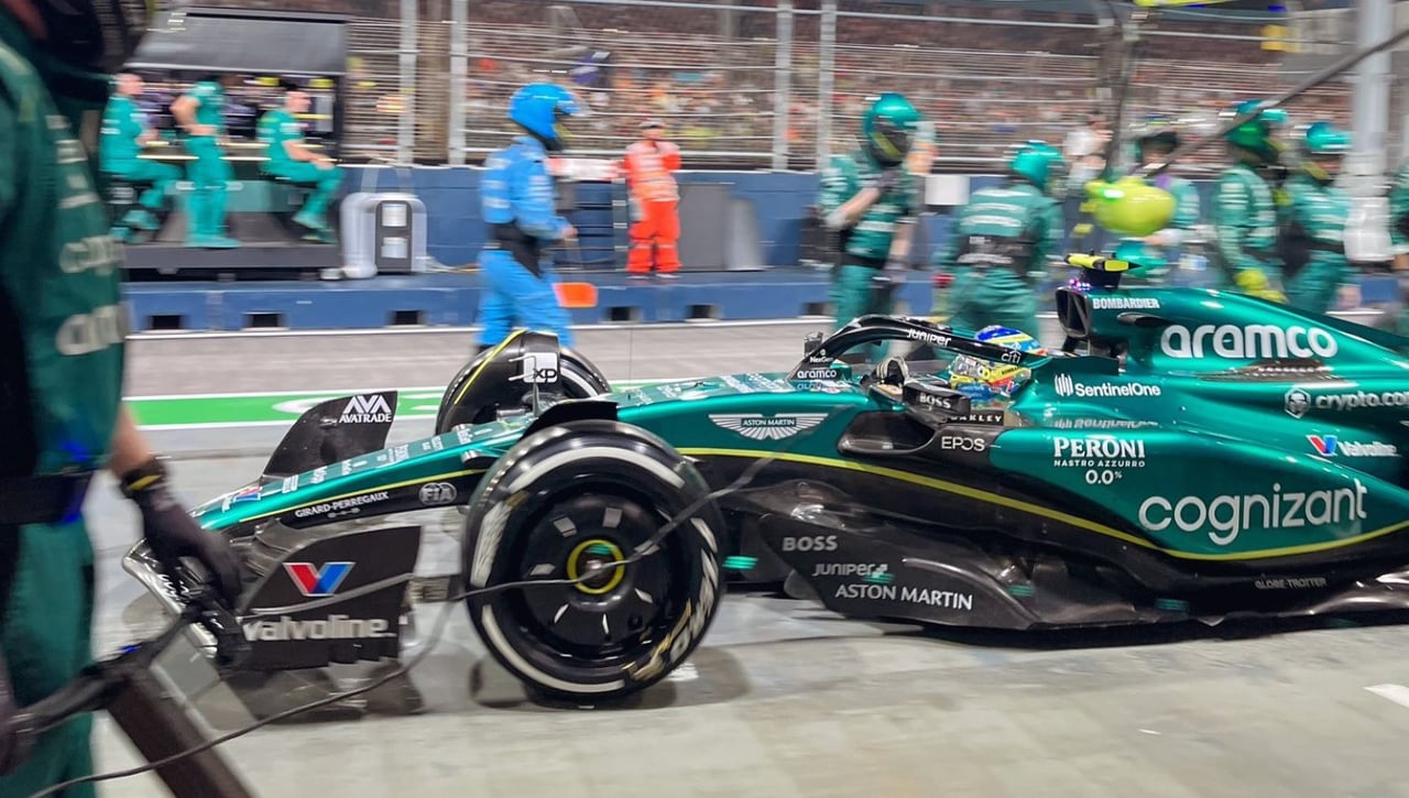 La 'injusta' sanción a Fernando Alonso en el GP de Singapur de F1