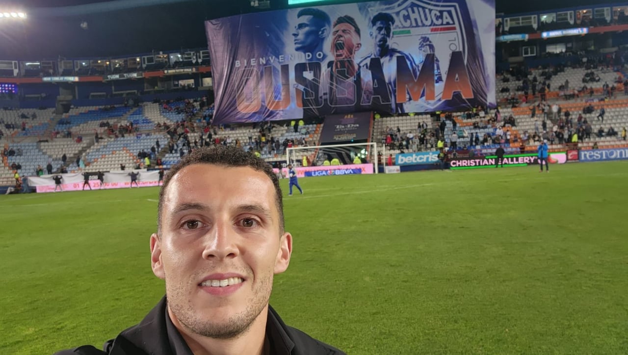 El espectacular recibimiento de Pachuca a Idrissi