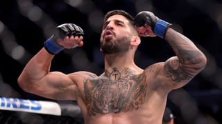 Ilia Topuria, descontrolado