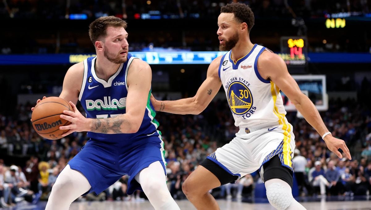 Ni Stephen Curry es capaz de hacerle sombra a Doncic