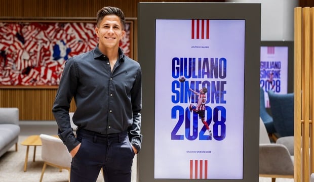 El futuro de Giuliano Simeone, nueva carpeta para el Atlético