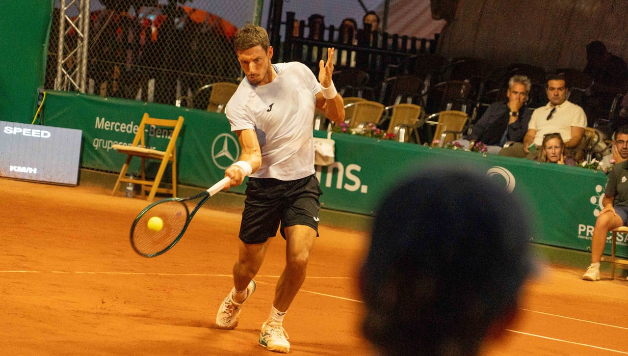 Pablo Carreño le da un duro golpe al tenis andaluz en la Copa Sevilla