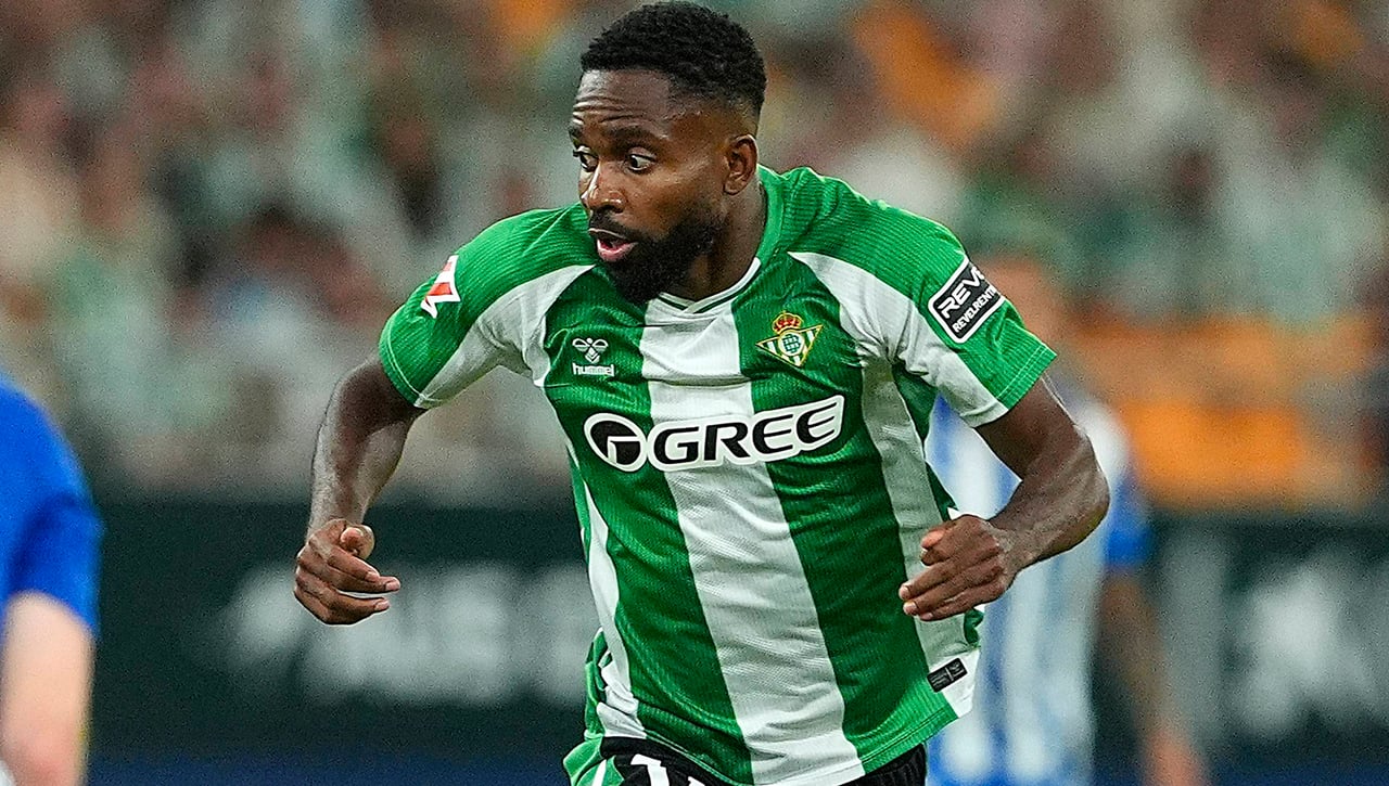 Cambio repentino con Bakambu en el Betis