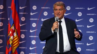 Laporta alza la voz por el 'caso Olmo'