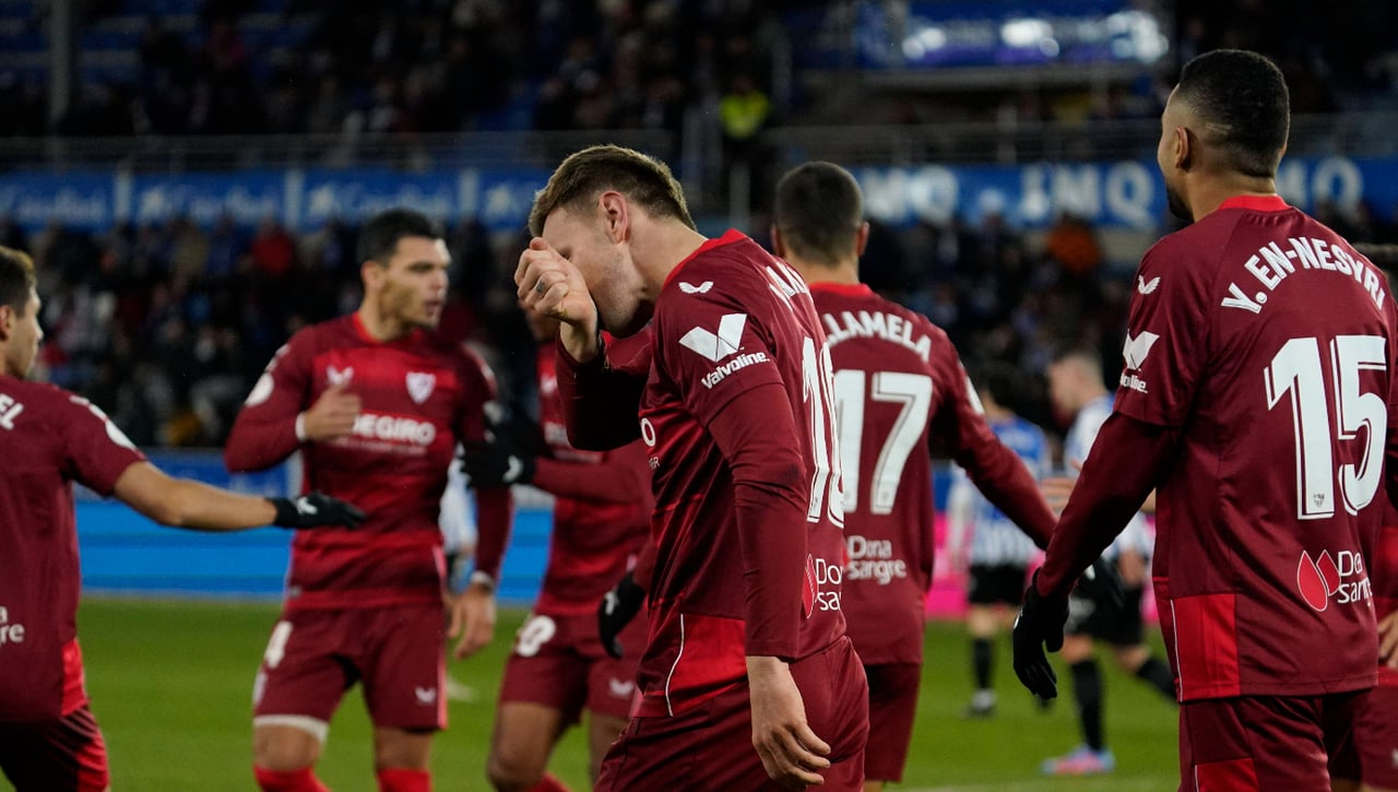 La estadística da como favorito al Sevilla FC en el duelo de Copa del Rey ante el Deportivo Alavés 