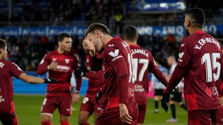 La estadística da como favorito al Sevilla FC en el duelo de Copa del Rey ante el Deportivo Alavés 