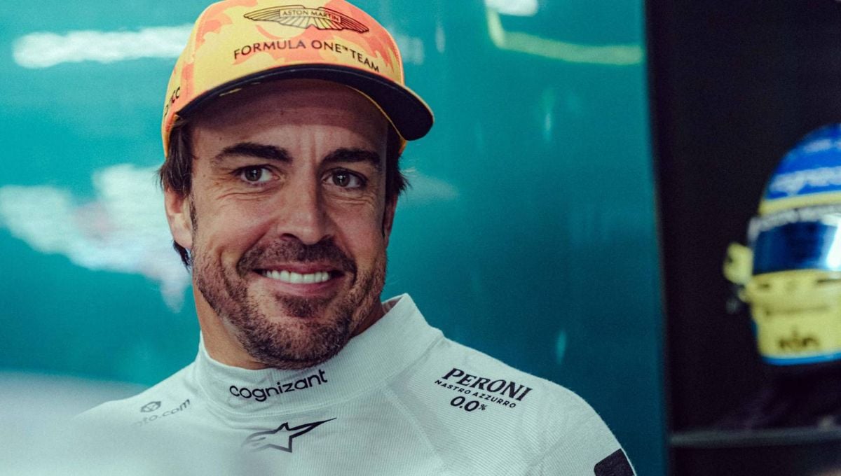 La sobrada de Fernando Alonso en el GP de España de F1 con y sin volante