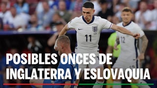 Inglaterra - Eslovaquia: Alineación posible de Southgate y Calzona en los octavos de final de la Eurocopa 2024