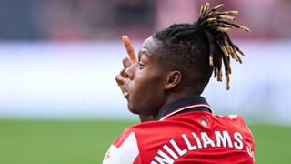 Nico Williams da "dos o tres pasos atrás" con la pubalgia