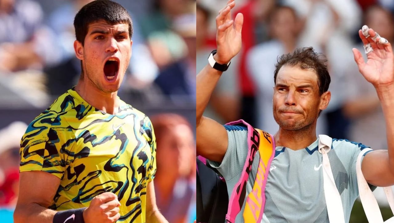 Carlos Alcaraz se pone a la altura de Rafa Nadal y le manda un mensaje